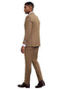 Men's Stacy Adams Double Breasted Pinstripe Suit in Camel 4 SM181H1-05-38R  - from alligatorwarehouse.com