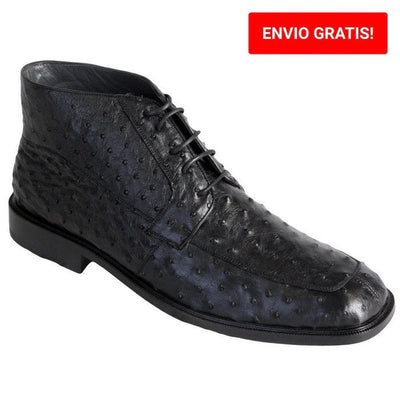 Zapato Botín Piel Avestruz - Mens Ostrich Boot in 3 Colors 1   - from alligatorwarehouse.com