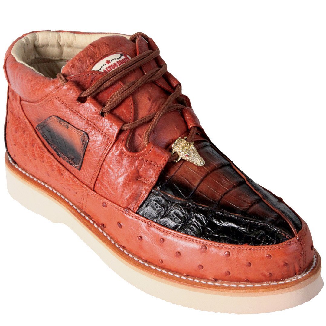 Zapato Caimán y Avestruz  LAB-ZA0502 3 LAB-ZA050228-060  - from alligatorwarehouse.com
