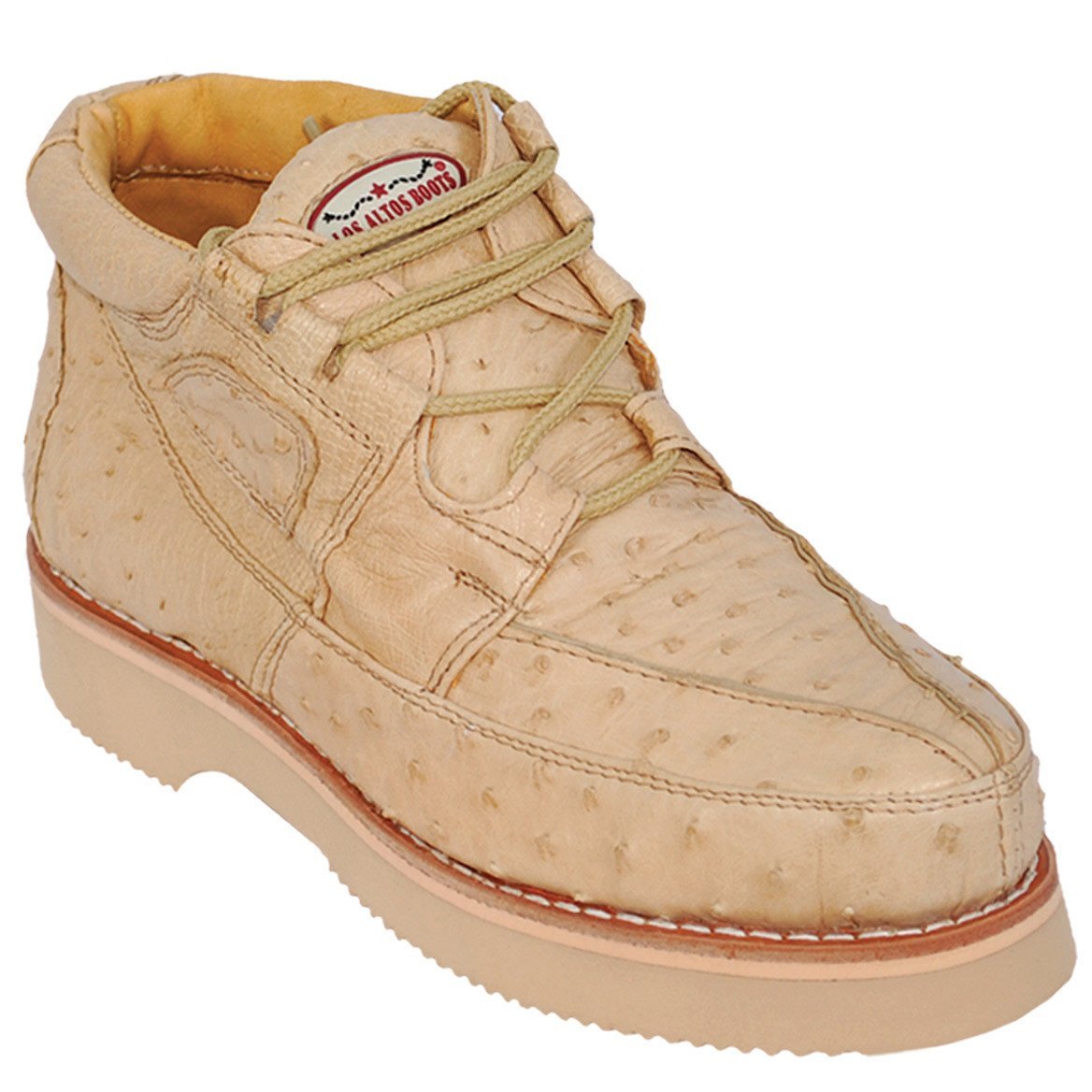 Zapato Casual Avestruz Completo LAB-ZA060311 1 LAB-ZA060311-060  - from alligatorwarehouse.com