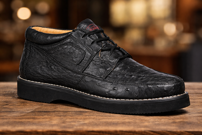 Zapato Avestruz Completo LAB-ZA0603
