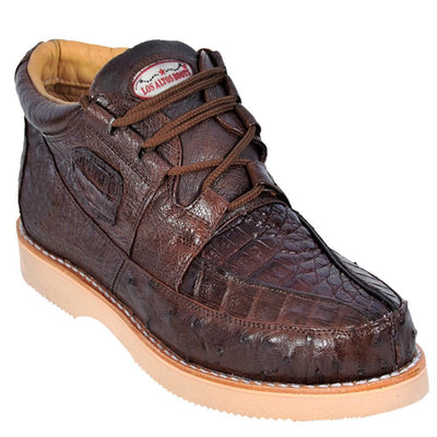 Zapato Piel Caiman y Avestruz LAB-ZA050207 1 LAB-ZA050207-060  - from alligatorwarehouse.com