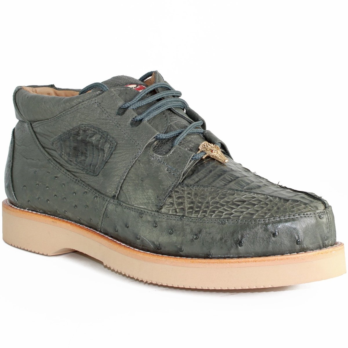 Zapato Piel Caiman y Avestruz LAB-ZA050209