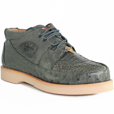 Zapato Piel Caiman y Avestruz LAB-ZA050209 1 LAB-ZA050209-060  - from alligatorwarehouse.com