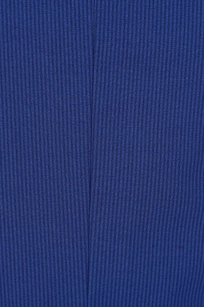 Mens 2 Button Jacket + Pants Summer Seersucker Suit in Indigo Blue