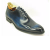 Mens Carrucci Hand Painted Oxford Lace Up Dress Shoe in Purple 3   - from alligatorwarehouse.com