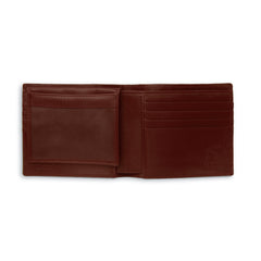 Mens Alligator Billfold Wallet in Cognac