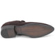 Mens Zota Suede Strap Loafer in Brown