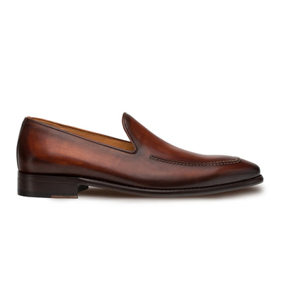 Mens Mezlan Curtana Dress Shoe Loafer in Cognac 1   - from alligatorwarehouse.com