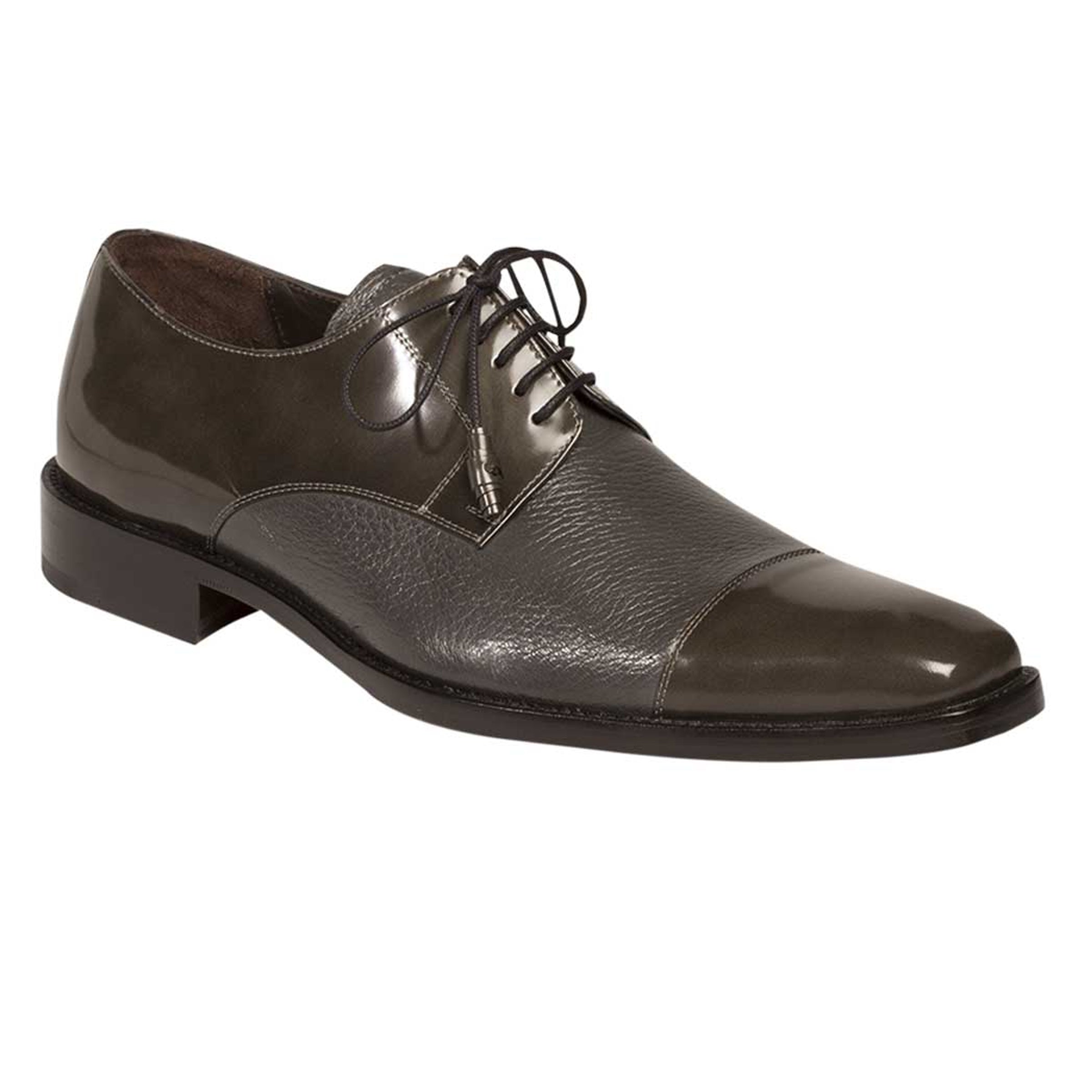 Mens Mezlan Soka Classic Cap Toe Dress Shoe in Black