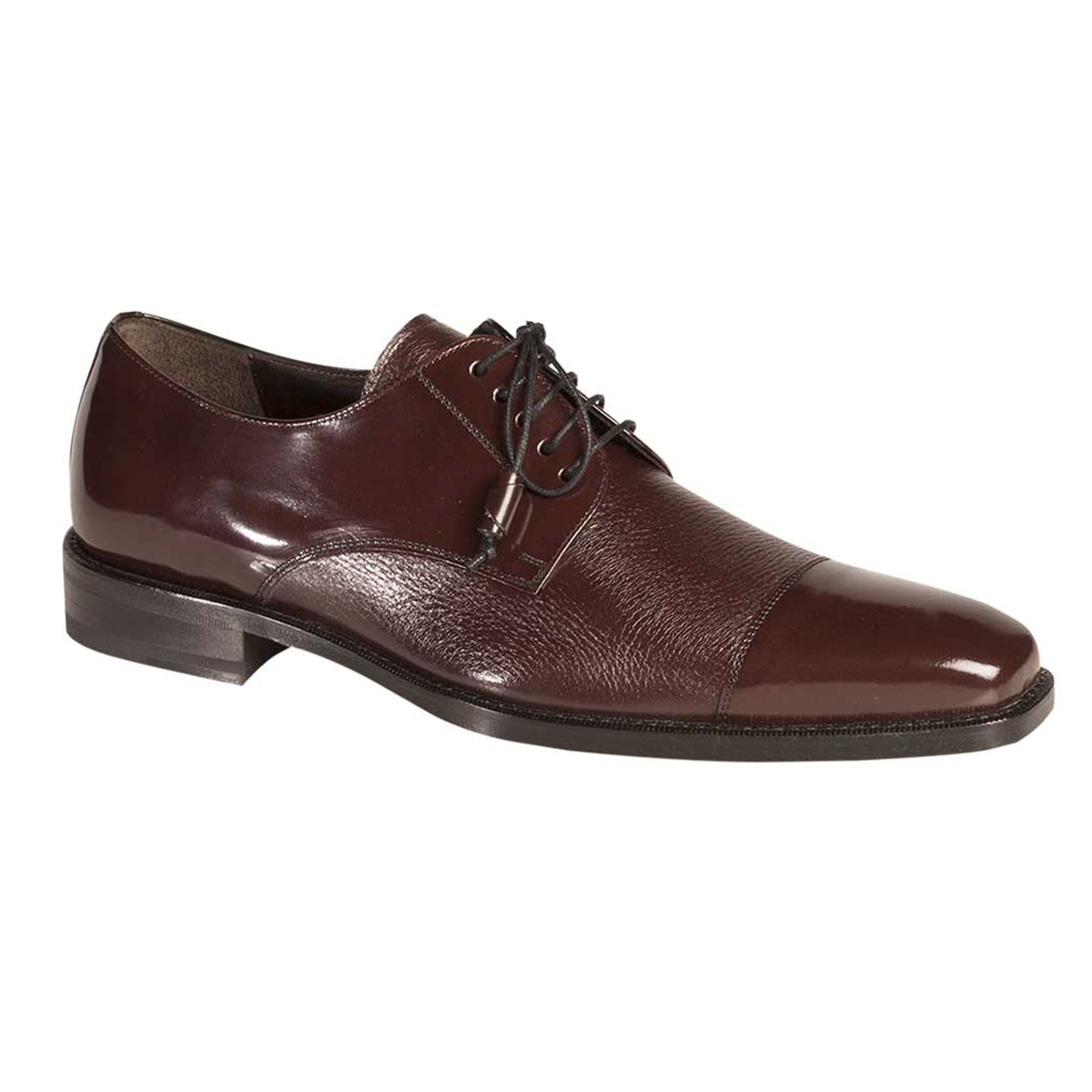 Mens Mezlan Soka Classic Cap Toe Dress Shoe in Brown