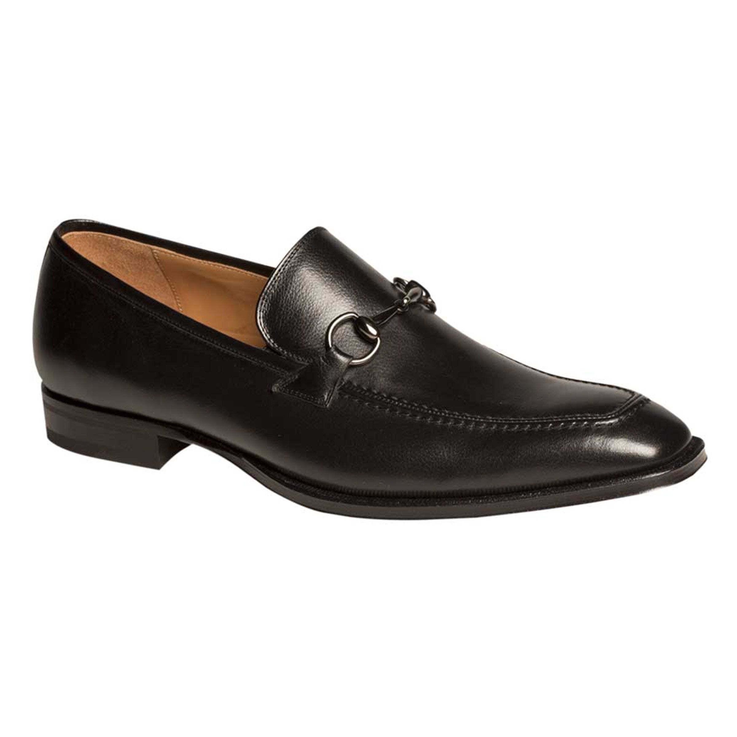 Mens Mezlan Tours Calfskin Slip On Loafer in Cognac