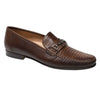 Mens Mezlan Sileno Lizard Moccasin Loafer Dress Shoe in Black 4   - from alligatorwarehouse.com