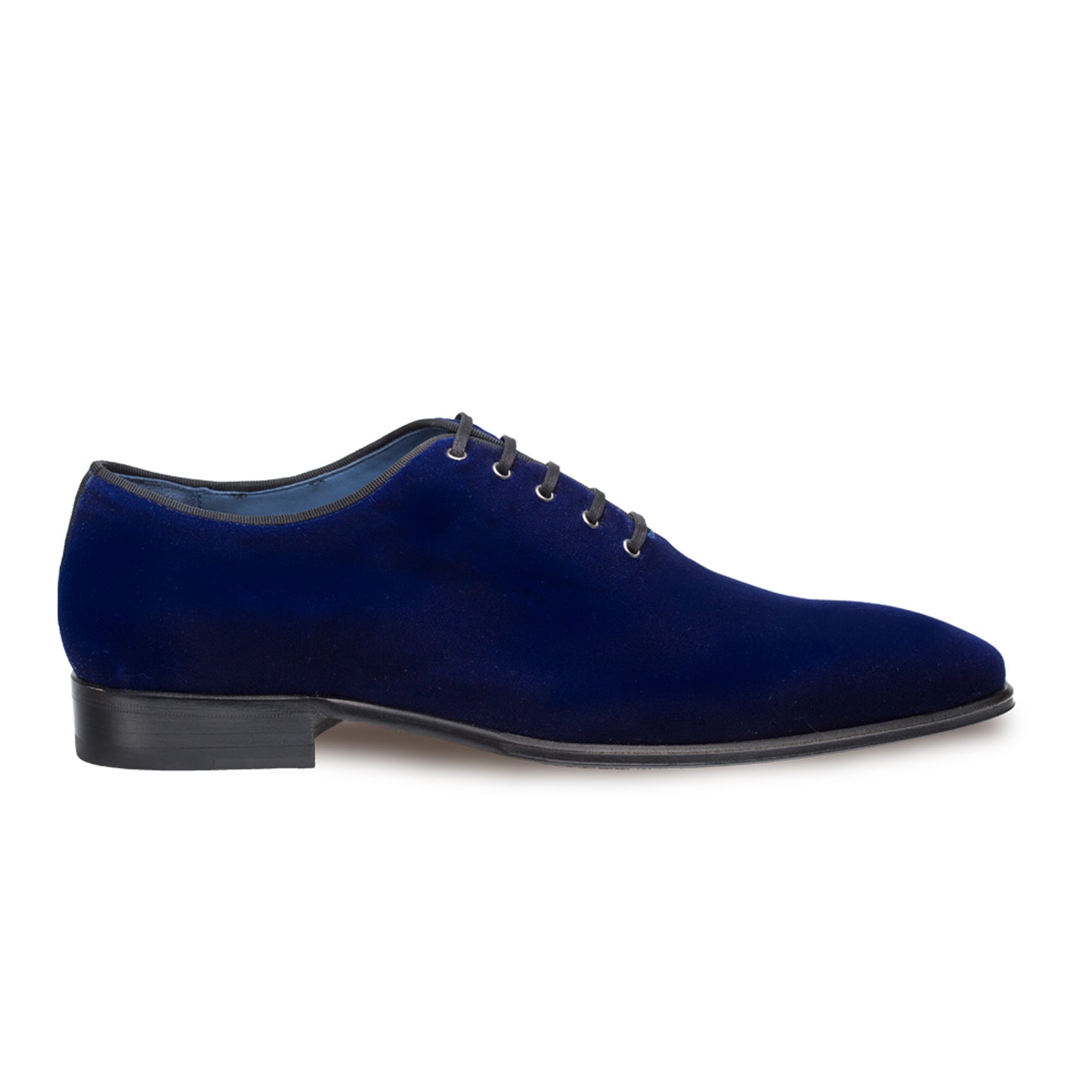 Mens Mezlan Alesso Formal Velvet Tuxedo Dress Shoe in Navy