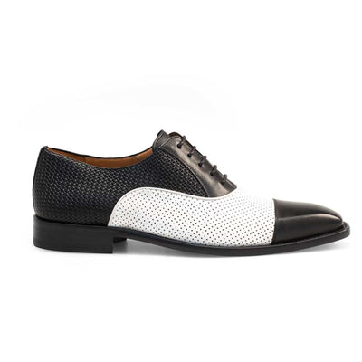 Mens Mezlan Two Tone Business Casual Dress Shoe in Camel & White 5   - from alligatorwarehouse.com