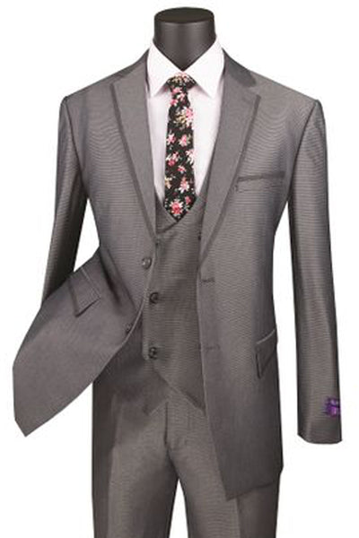 Mens Vested 2 Button Tuxedo Suit with Satin Trim in Charcoal 1 SO1MV2B-1_CHARCOAL_36S  - from alligatorwarehouse.com