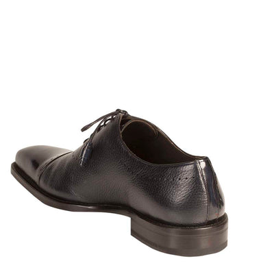 Mens Mezlan Postdam Calfskin Oxford Dress Shoe in Navy - LAST CALL 9 3   - from alligatorwarehouse.com