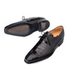 Mens Mezlan Moscow Alligator Dress Shoe in Black - LAST CALL 12 2   - from alligatorwarehouse.com