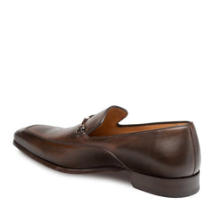 Mens Mezlan Falcon Dress Shoe Loafer in Brown