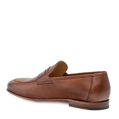 Mens Mezlan Pompei Penny Loafer in Tan