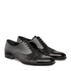Mens Mezlan Davos Calfskin & Sequin Formal Tuxedo Shoe in Black 4   - from alligatorwarehouse.com
