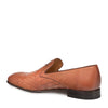 Mens Mezlan Sirocco Woven Calf Slip on Loafer Dress Shoe in Cognac 3   - from alligatorwarehouse.com